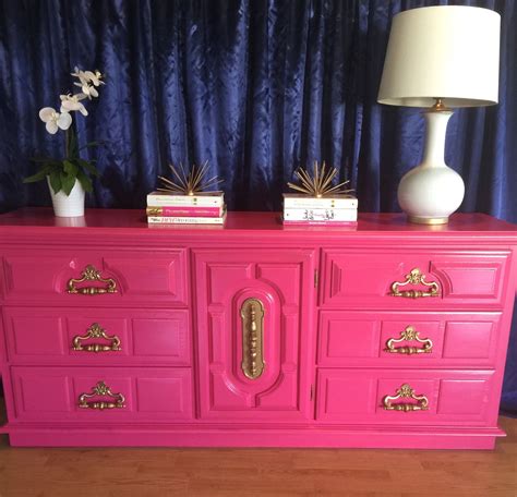 pink dresser set|pink dresser ornate.